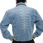 Opium Studded Denim Jacket - Fuga Studios