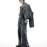 Opium Studded Wide-Leg Jeans - Fuga Studios