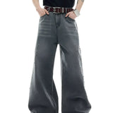 Opium Studded Wide-Leg Jeans - Fuga Studios