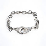 Opium Titanium Steel Handcuffs Necklace - Fuga Studios