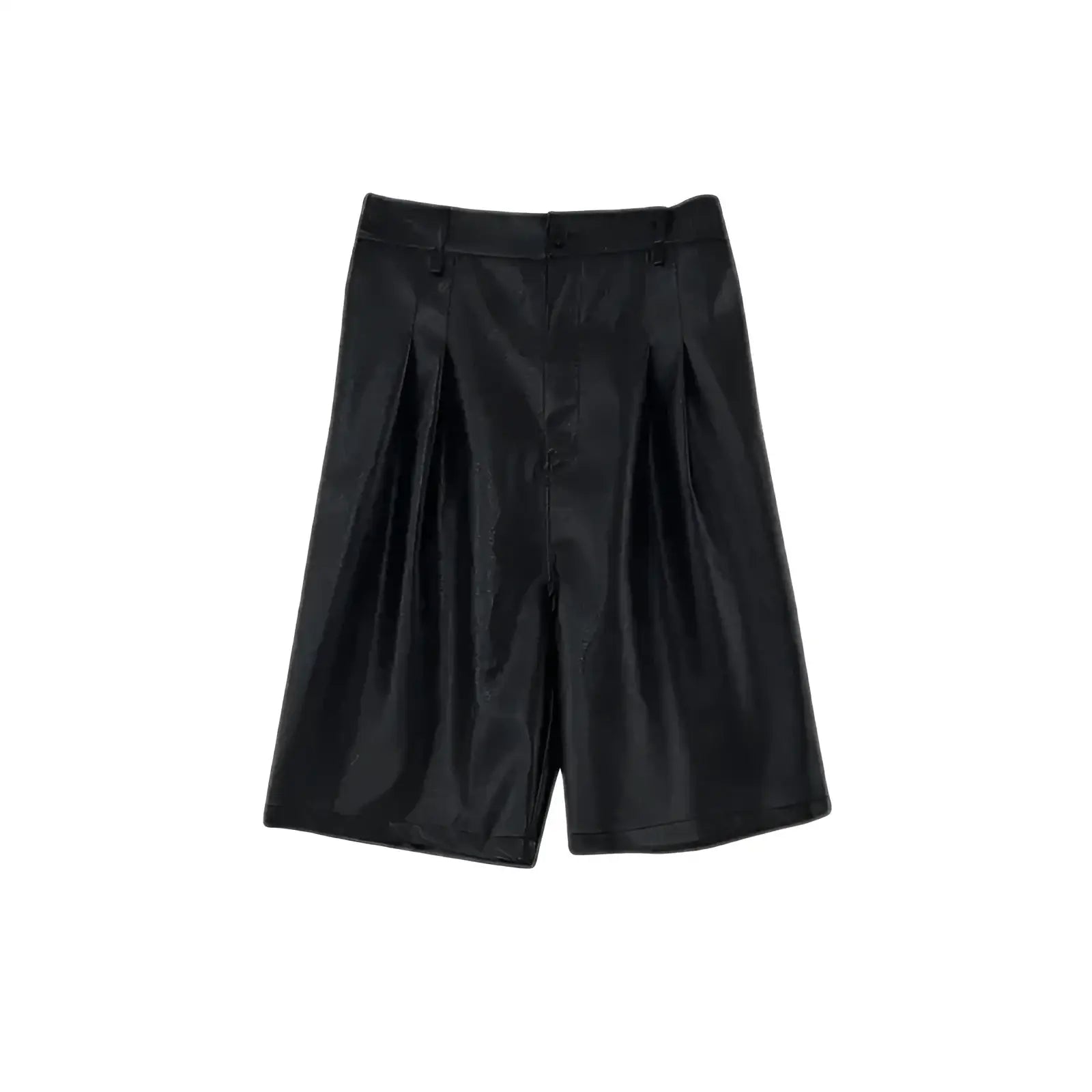 Opium Unisex Leather Shorts - Fuga Studios