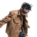 Opium Wasteland Crushed Jacket - Fuga Studios