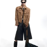 Opium Wasteland Crushed Jacket - Fuga Studios