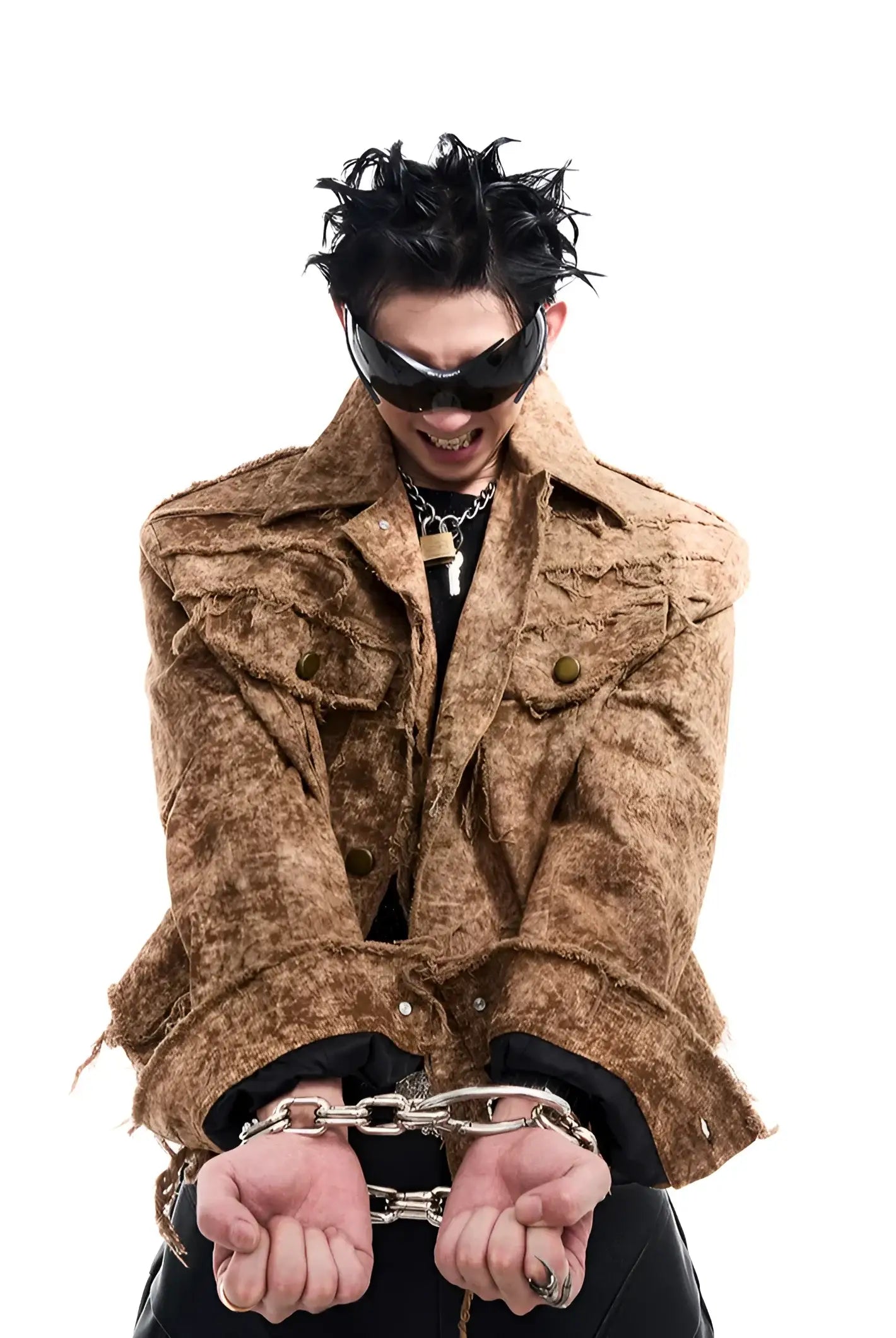 Opium Wasteland Crushed Jacket - Fuga Studios