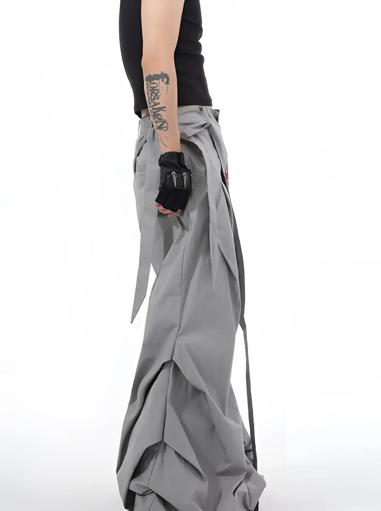 Opium Wide-Leg Cargo Hose - Fuga Studios