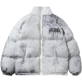 Streetwear Frequency Puffer Jacket - Fuga Studios