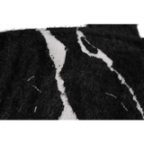 Streetwear Knotted Splash Turtleneck Sweater - Fuga Studios