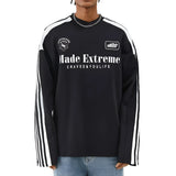 Streetwear Made Extreme 3 Stripes Sweater - Fuga Studios