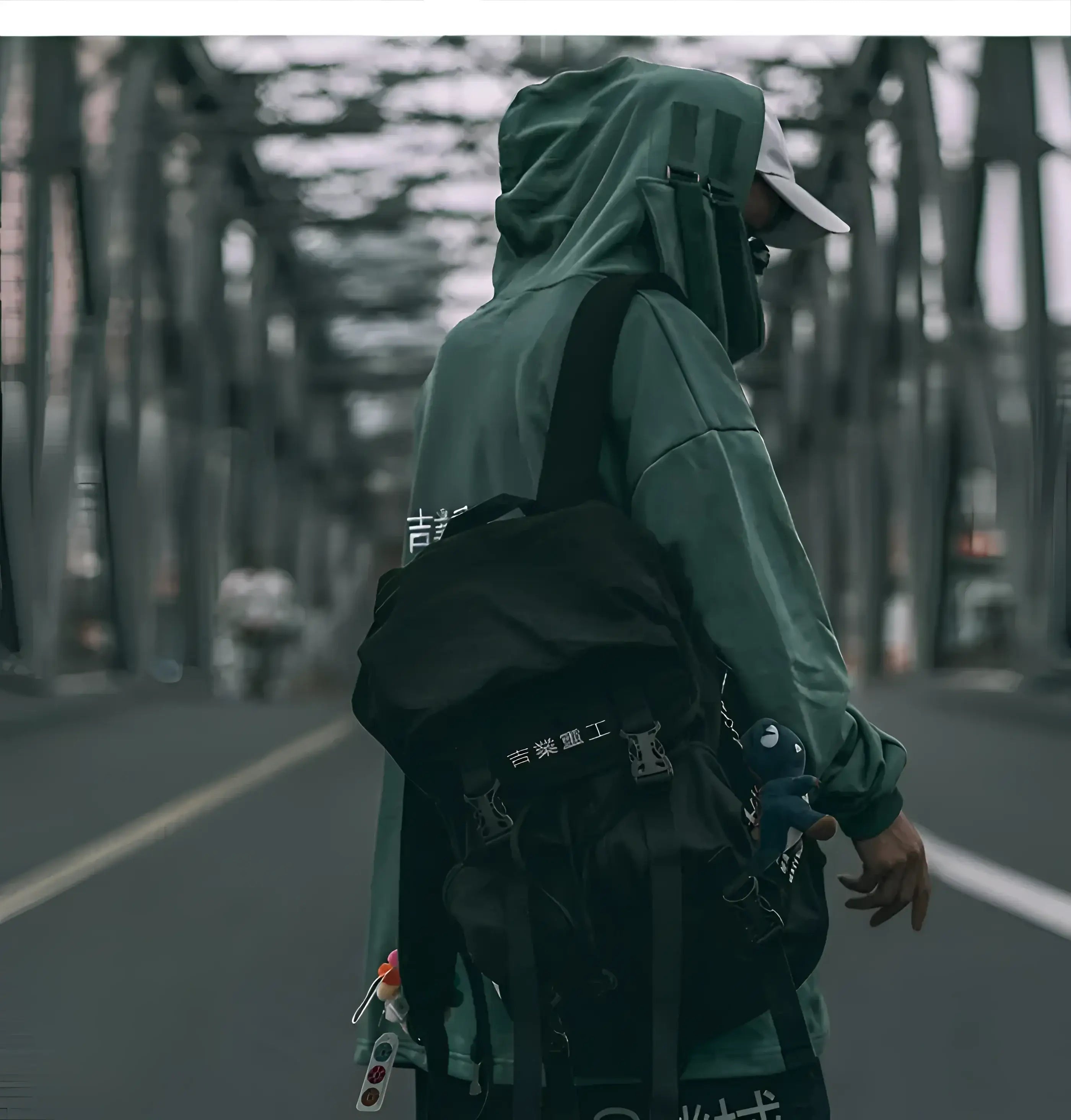 Streetwear Techwear Japanese Backpack - Fuga Studios