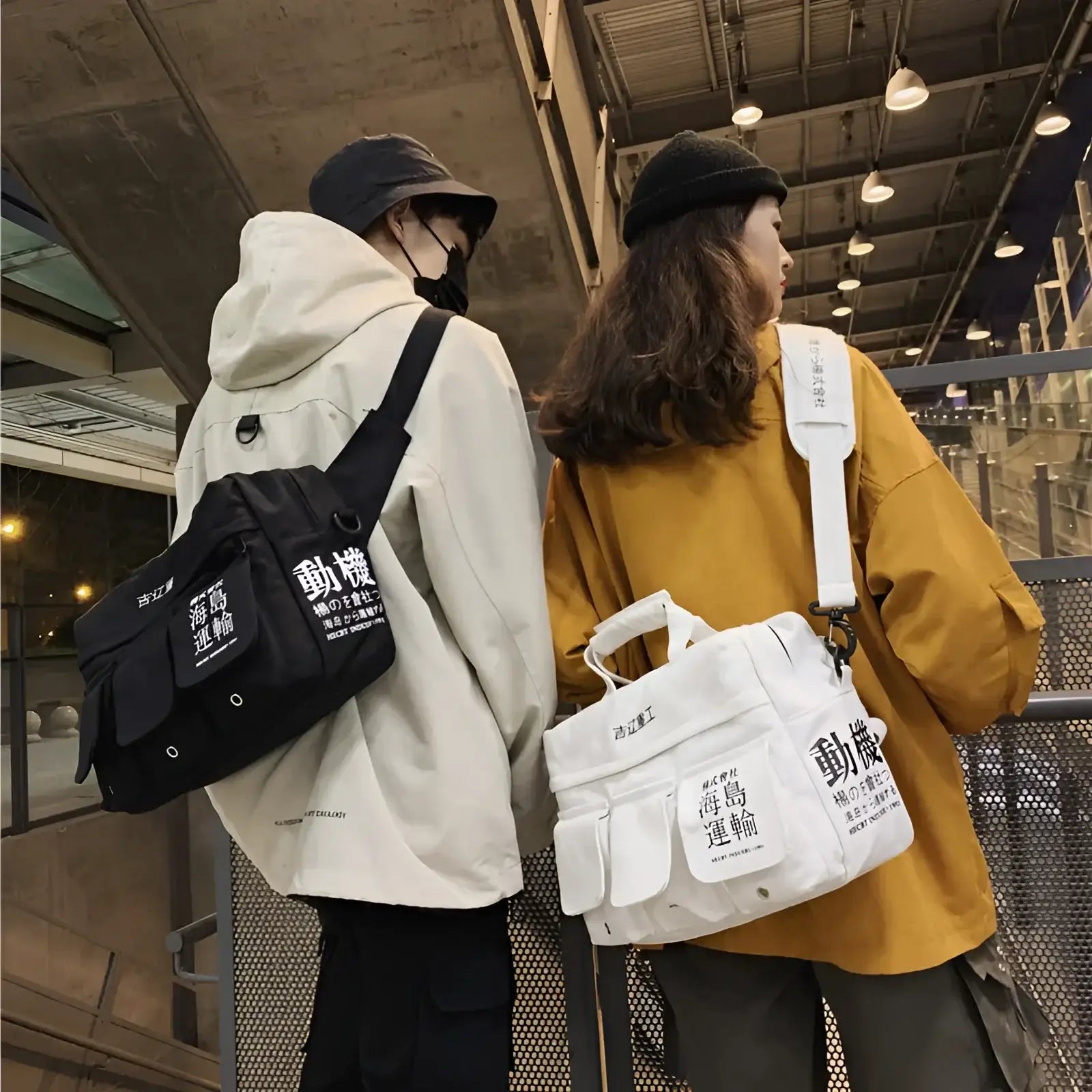 Streetwear Techwear Japanese Shoulder Bag - Fuga Studios