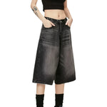 Streetwear Unisex Retro Jeans Shorts - Fuga Studios
