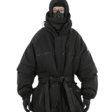 Techwear Blackout Winter Parka - Fuga Studios