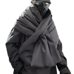 Techwear Cypher Detachable Two-Piece Trench Coat - Fuga