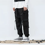 Techwear Drawstring Cargo Pants - Fuga Studios