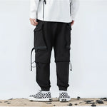 Techwear Drawstring Cargo Pants - Fuga Studios