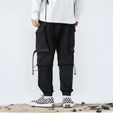 Techwear Drawstring Cargo Pants - Fuga Studios