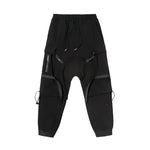 Techwear Drawstring Cargo Pants - Fuga Studios