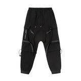Techwear Drawstring Cargo Pants - Fuga Studios
