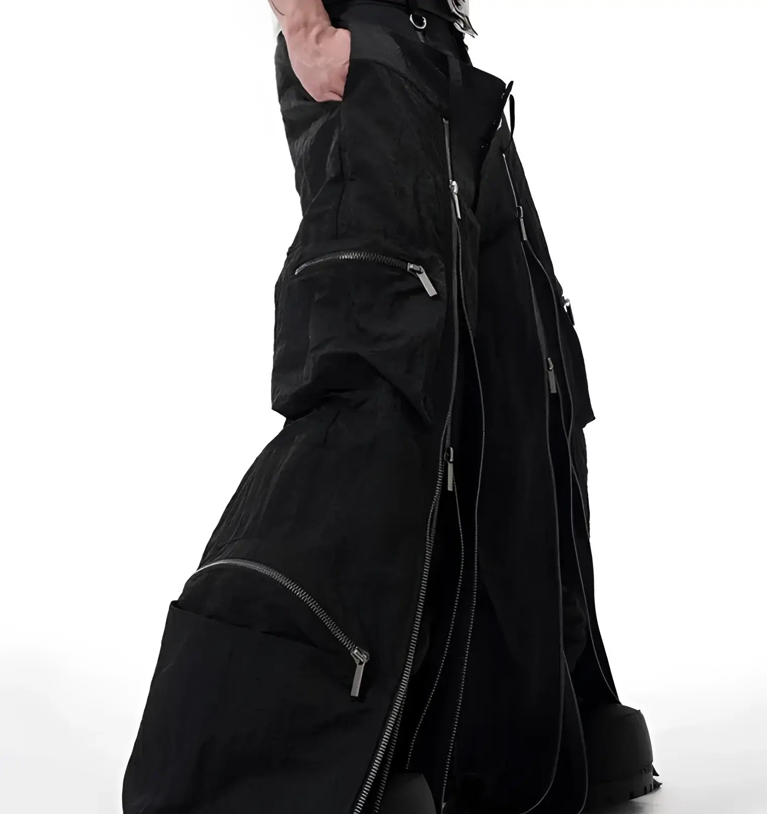 Techwear Gothic Transformer Cargohose - Fuga Studios