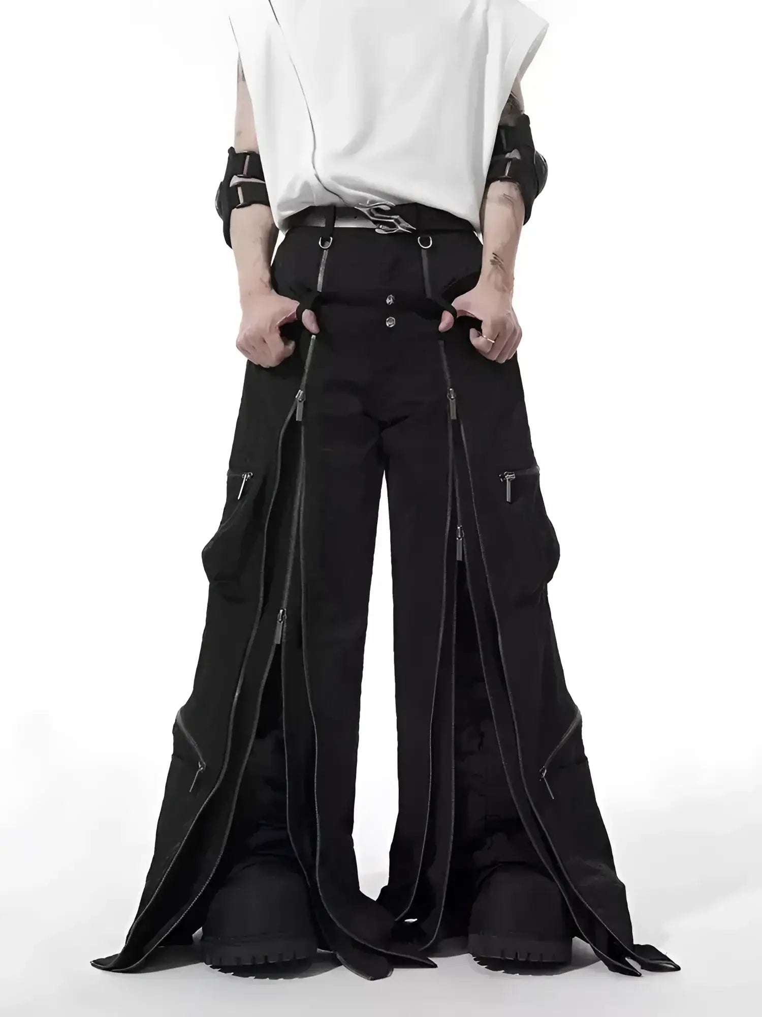 Techwear Gothic Transformer Cargohose - Fuga Studios