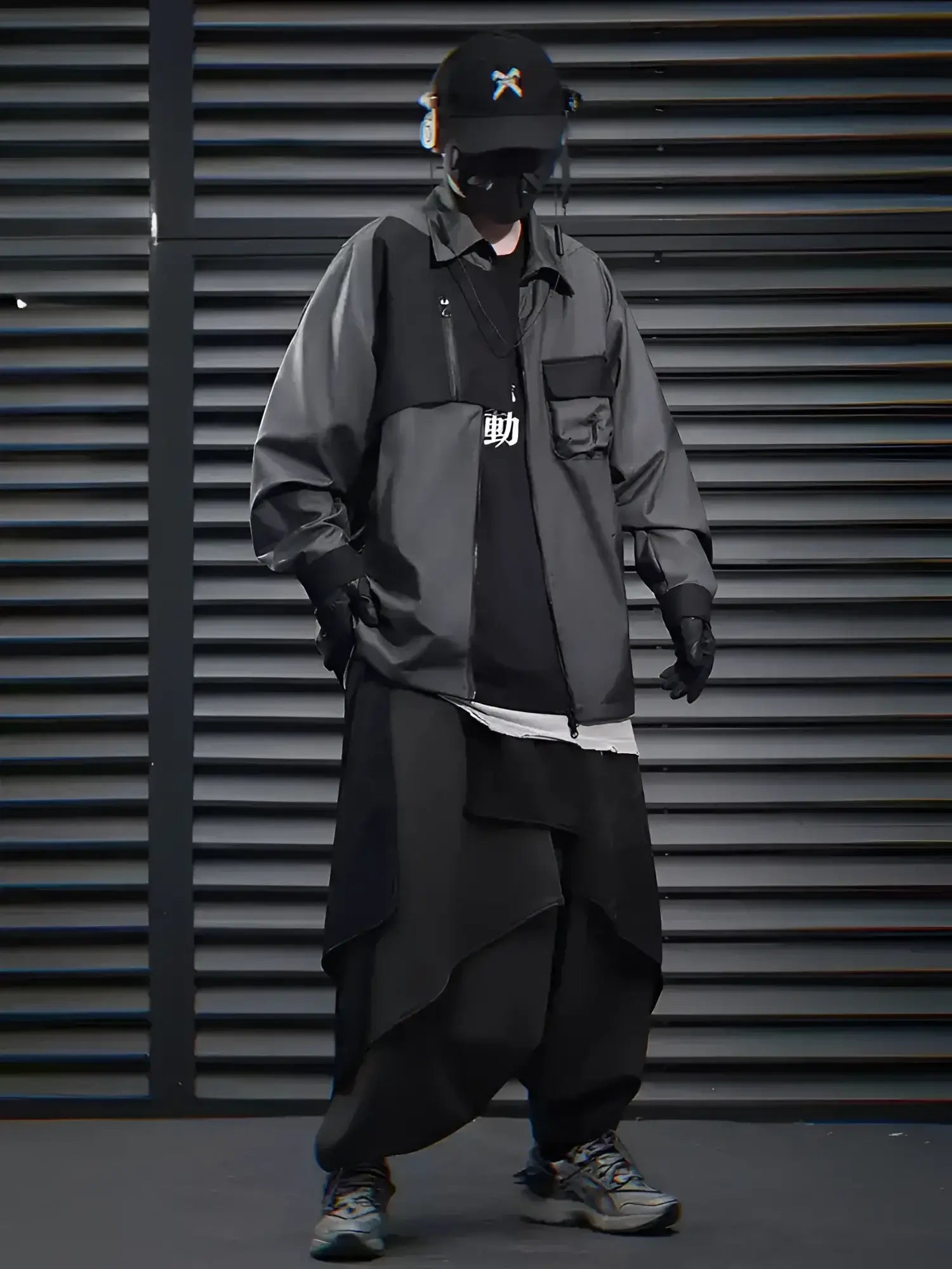 Techwear Ronin Drop Crotch Pants V2 - Fuga Studios