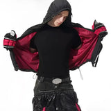 Techwear Ruched Tactical Windbreaker - Fuga Studios