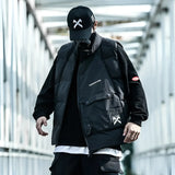 Techwear Shifted Zip Vest - Fuga Studios