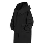 Techwear Tempest Turtleneck Coat - Fuga Studios