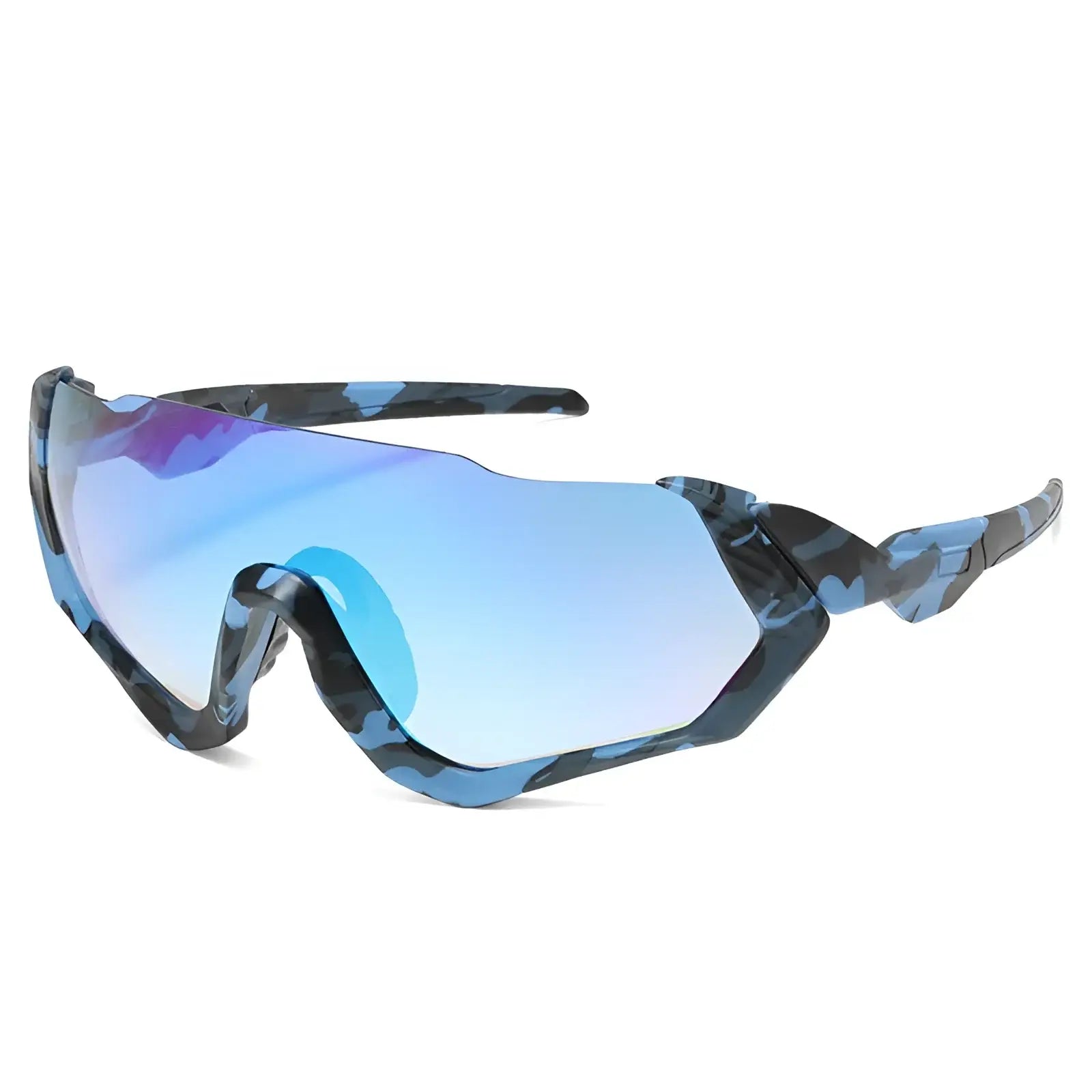 Y2K Sport Camouflage Sunglasses - Fuga Studios