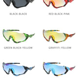Y2K Sport Camouflage Sunglasses - Fuga Studios
