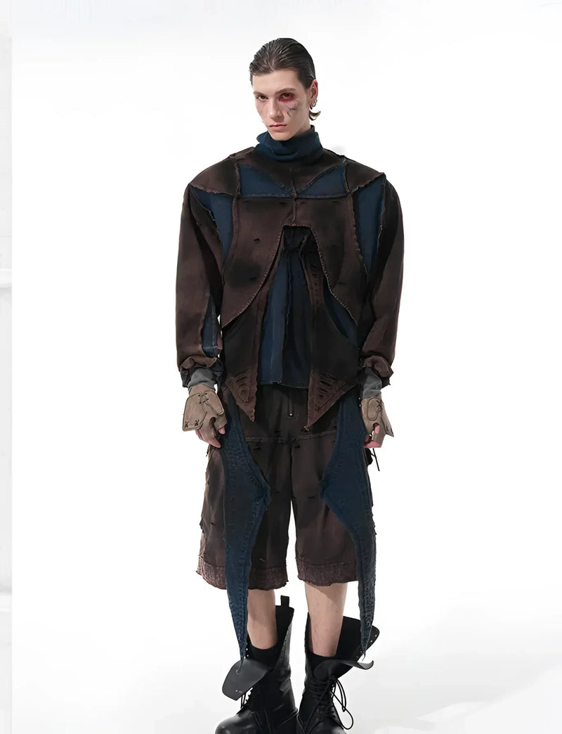 Celebrity Y2K Fashion – Warcore Apocalypse Modular Set | Fūga Studios