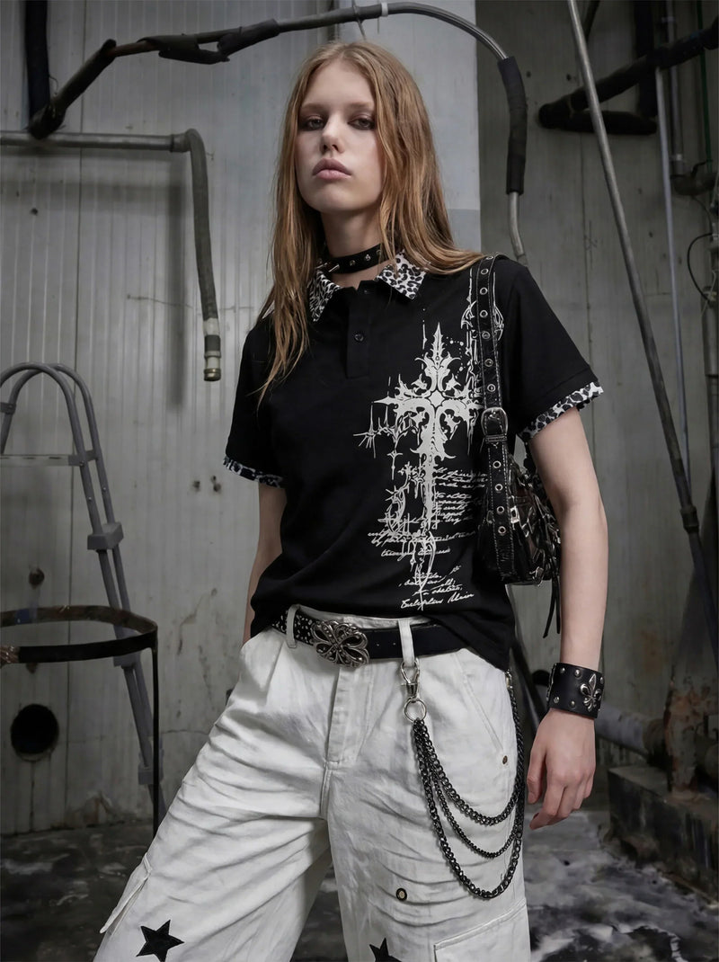 E-Boy Fashion Look mit Kette, Choker und weiter Cargo-Hose | Fūga Studios
