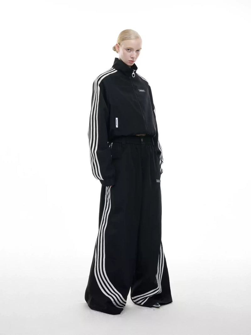 Gyaru Fashion – Streetwear Retro Tracksuit Set | Fūga Studios