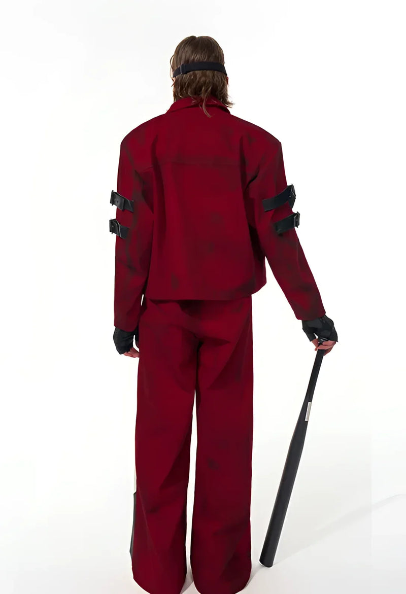 Emo Fashion Girl – Opium Crimson Tactical Set | Fūga Studios