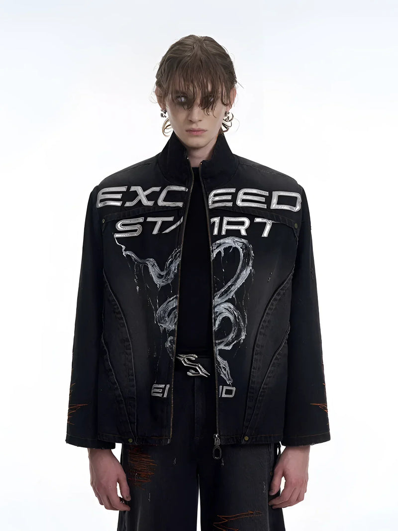 Japanische Modemarken – Opium EXCEED START Denim Jacket | Fūga Studios