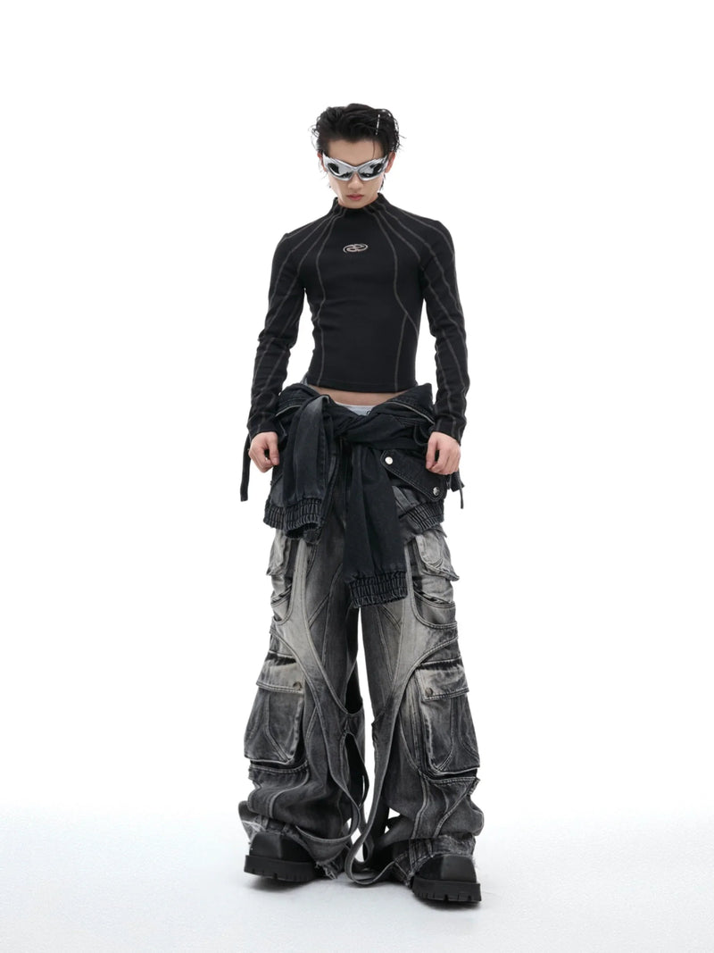 Rave Fashion Brands – Opium Metal Ring Longsleeve | Fūga Studios