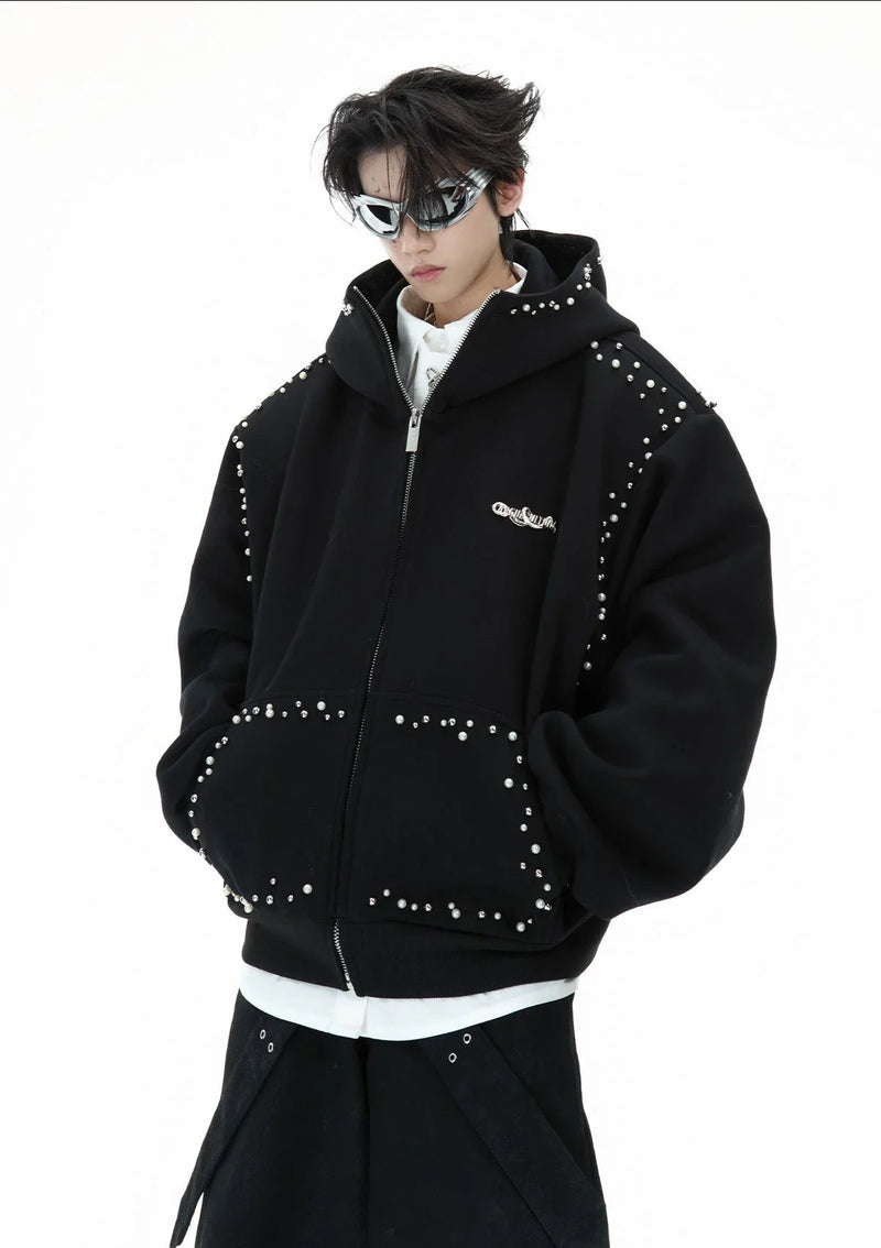 Decora Fashion – Opium Studded Hoodie | Fūga Studios
