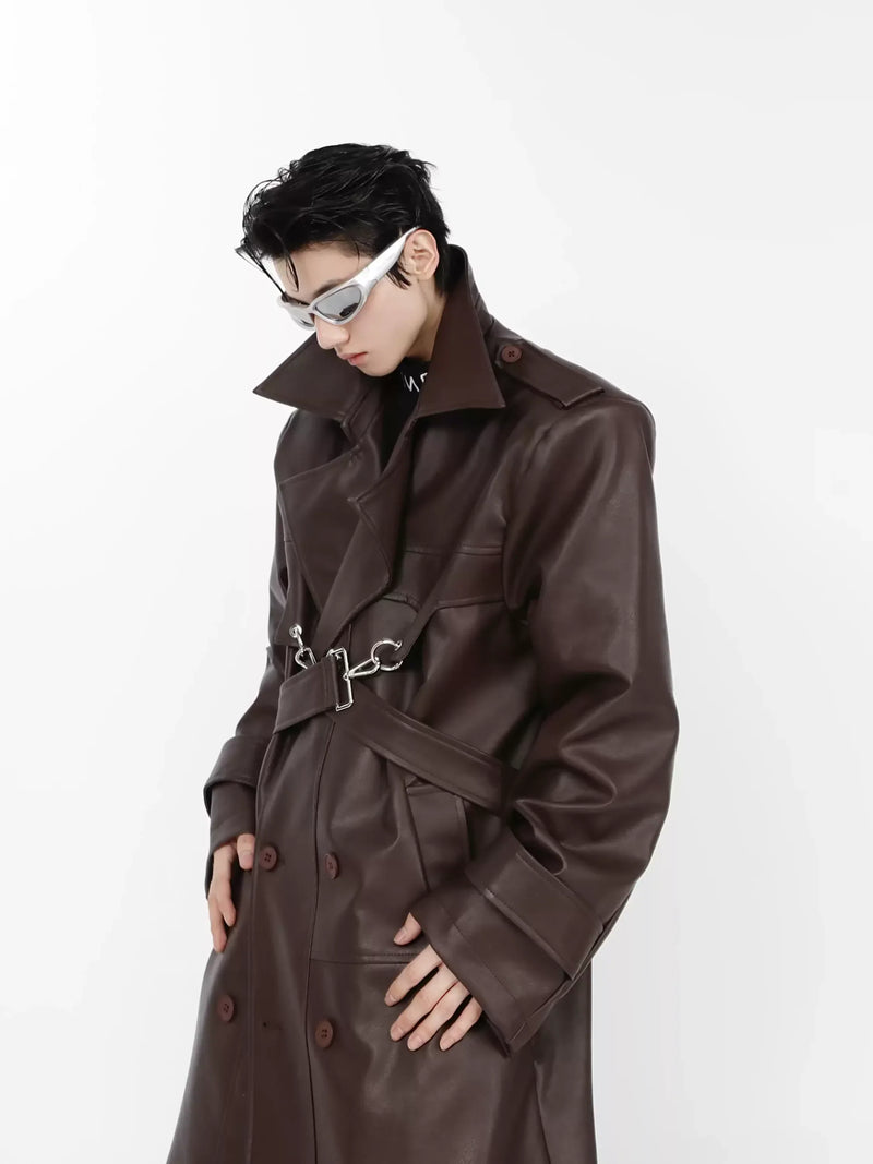 Victorian Gothic Fashion: Opium Dystopian Long Coat | Fūga Studios