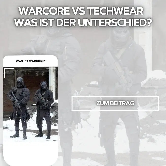 Warcore vs Techwear - Was ist der Unterschied? - Ultra Techwear