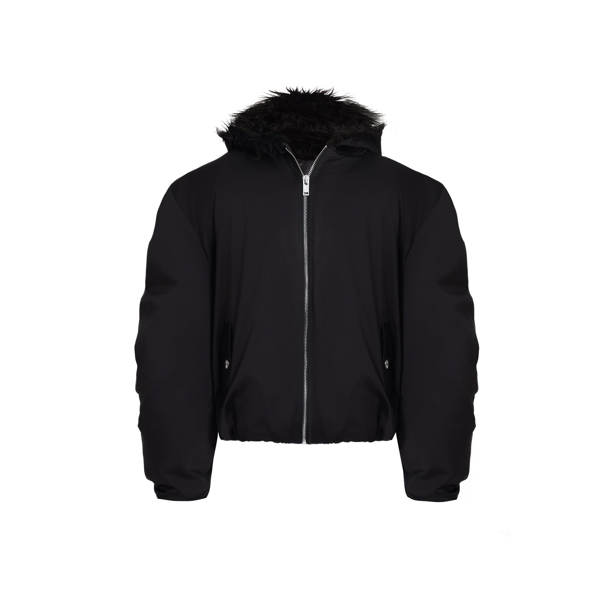 Opium Faux Fur Puffer Jacket