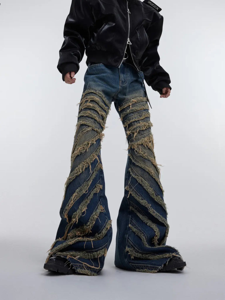 Opium Fringed Jeans