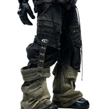 Opium Gradient Multi-Pocket Cargo Pants