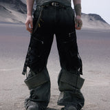 Opium Gradient Multi-Pocket Cargo Pants