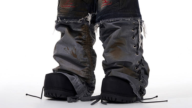 Opium Convertible Flame Jeans
