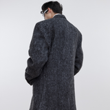 Opium Shoulder Padded Woolen Coat