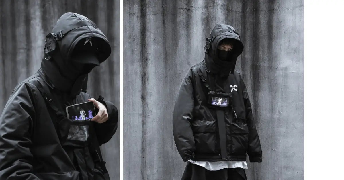 Techwear winter jas