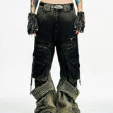 Opium Gradient Multi-Pocket Cargo Pants