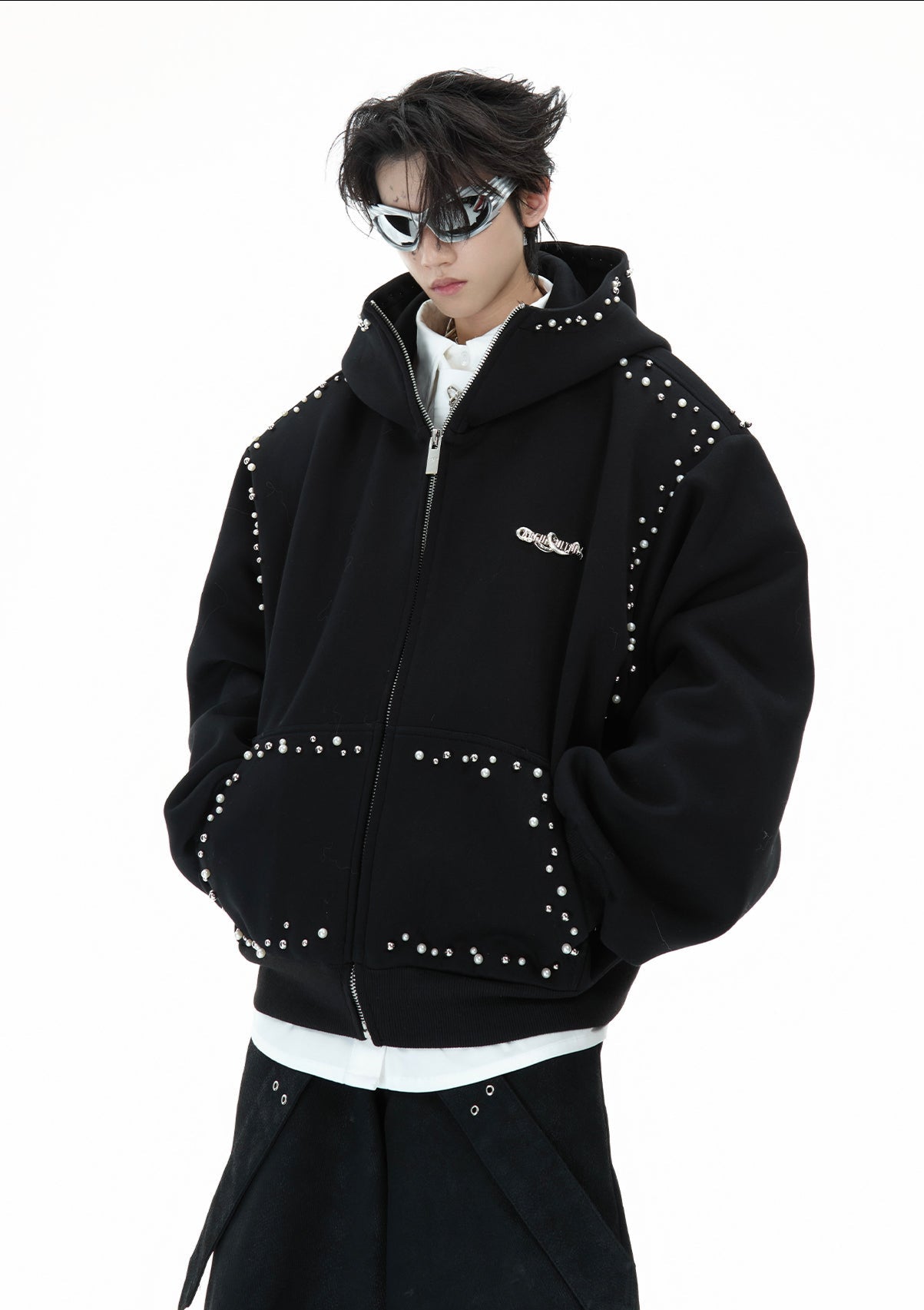 Opium Studded Hoodie
