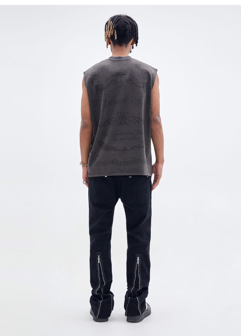 Streetwear Unisex Made Extreme Sleeveless Shirt