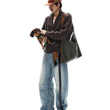 Businesscore Cable-Knit Zip Cardigan